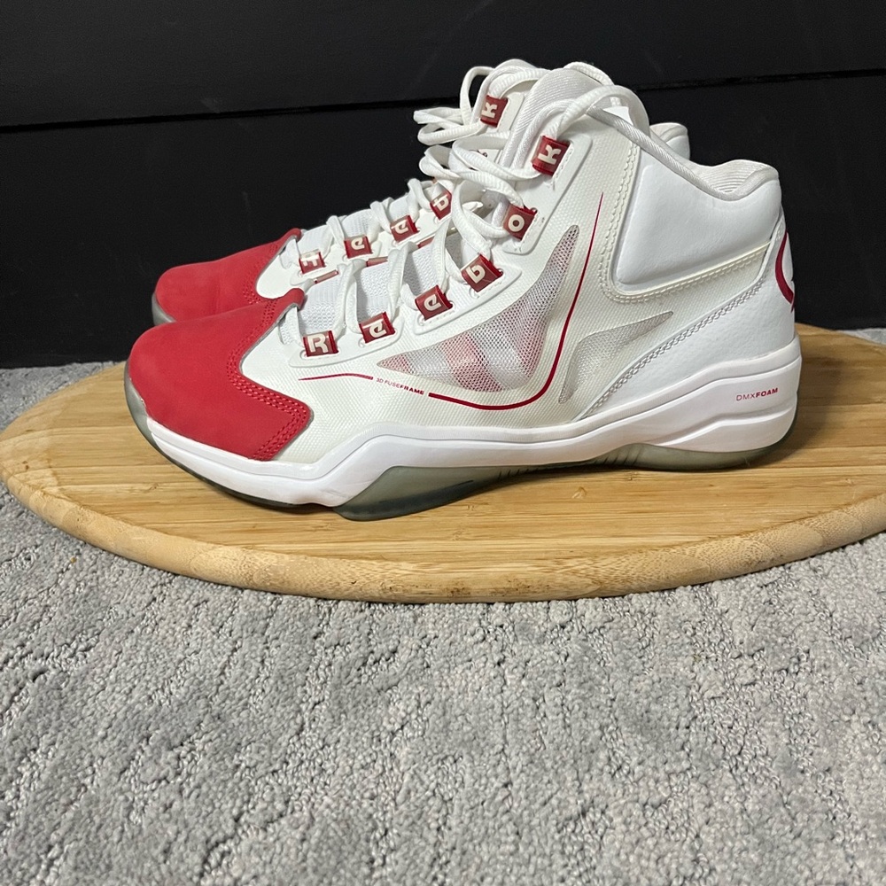 Reebok Q96 CrossExamine Allen Iverson Basketball Shoes Size 10 Question Answer